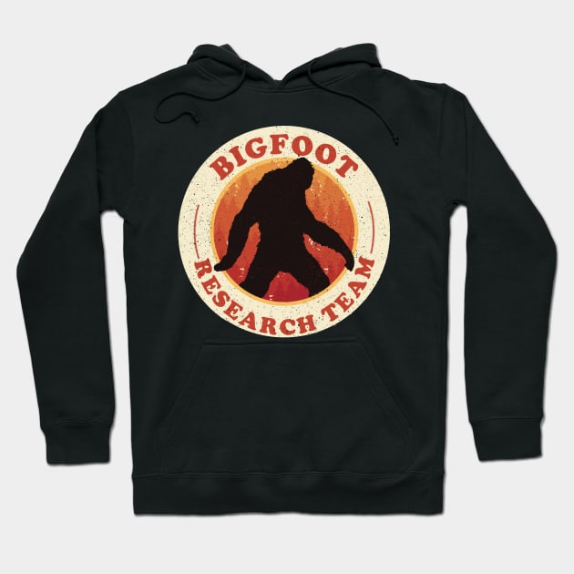 Bigfoot Research Team Design Hoodie by UNDERGROUNDROOTS